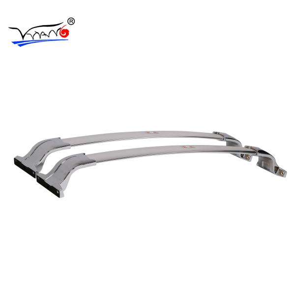 Stainless Steel Universal Cargo Cross Bars , Chromed B022 Universal Roof Rail