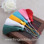 Colorful classical wholesale chinese tassels trimming fringe for bookmark