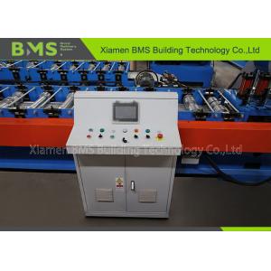 ISO9001 Roll Forming Gutter Machine With PLC Control System