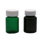 50cc 32mm Neck PET Plastic Pill Bottles Capsule Vials with Child Resistant Cap