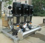Electric Power Water Pressure Booster Pump 3 Phase Stainless Steel Multistage