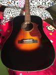 Sunburst Chibson G45 acoustic guitar antique 41 inch 1935 advanced jumbo G45 VS