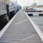 Boat Berth Aluminum Floating Pontoon Marine Floating Docks For Yacht Club