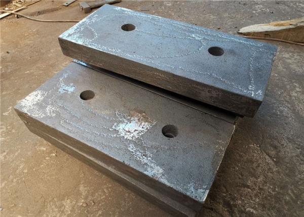 26% Cr Material Chrome Cast Iron Components Blow Bars For Impact Crusher