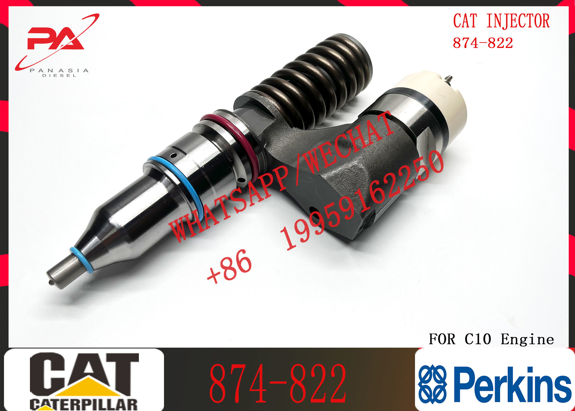 CAT Diesel engine fuel injector 350-7555 161-1785 10R-1259 0R-8773 229-5918 212-3464 10R-0725 874-822