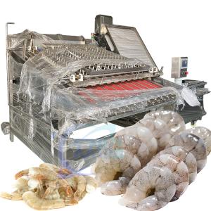 Wholesale PLC Industrial Prawn Peeling Machine , SUS304 Shrimp Shell Removing Machine from china suppliers