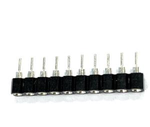 Wholesale H3.0 2.54mm PPS PCB Round Female Header 1*N Pin Single Row from china suppliers