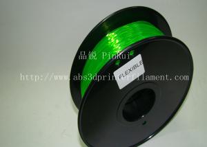 Wholesale Green 0.8kg / Roll Flexible 3D Printer Filament Environmentally Friendly from china suppliers