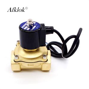 Wholesale Brass Normally Closed 1-1/4 inch Direct Acting Special Underwater Solenoid Valve from china suppliers