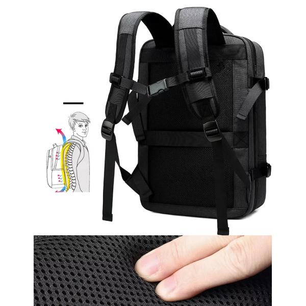 Oxford Laptop Business Casual Backpack Multifunctional Leakproof