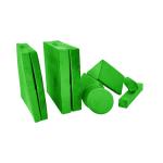 ‎Machine Wash Green 10PCS Kids Play Couch Sofa 14KG For Toddlers
