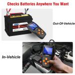 Hand Held Screen Car Battery Tester 2.4 Inches Record And Replay Battery Data