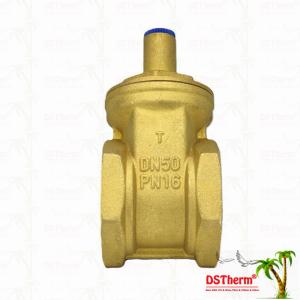 Wholesale Brass Lock Gate Valve For Plumbing System Corrosion Resistance Customized Size from china suppliers