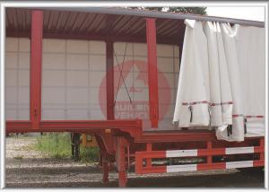 Wholesale Flatbed Baseplate Curtain Side Trailer 6 Channels Braking High Fixity from china suppliers