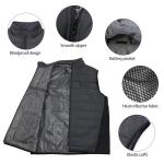 OEM Far Infrared Electric Heated Clothes Men's Rechargeable Heated Gilet