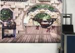 120w 18m2/h 720*1080dpi Wall Mural Printing Machine