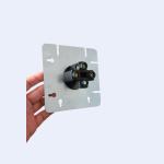5 Inch Metal Conduit Box Cover 1.60MM Thickness Galvanised Steel With Knockouts