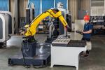 Copper Surface Industrial Robotic Polishing Machine Ncstudio Control