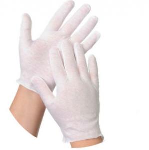 China Breathable Cotton Jersey Hand Protection Gloves With Men , Lady , Kid Size on sale