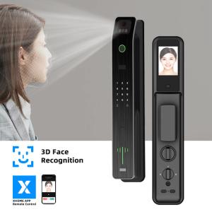 Wholesale Night Vision Face Recognition Door Lock 80mm Smart Digital Locks from china suppliers