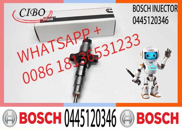 Fuel Injection Pump Parts 0445 120 346 Auto Injector 0 445 120 346 Injector Assy