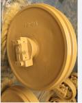 JD4D Undercarriage Heavy Equipment 40SiMnTi/40Mn2 Excavator Idler with Front