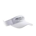 Personalized Embroidery Sun Visor Caps White For Running Comfortable