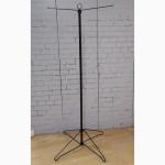 Grocery Promotion Bags Holder Metal Floor Display Stands Two Metal Hooks Long