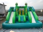 CE Certificates Inflatable Water Slide PVC Tarpaulin Material For Outdoor Games