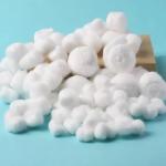 Sterile 100% Pure Organic Cotton Ball Different Size Medical Cotton Ball For