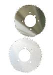 Circular Serrated Blade Sharpness Titanium Coated Serrated Knife
