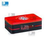 Custom design Large Size Gift Tin Cans Tea Box Food Grade Square Tin Box Metal