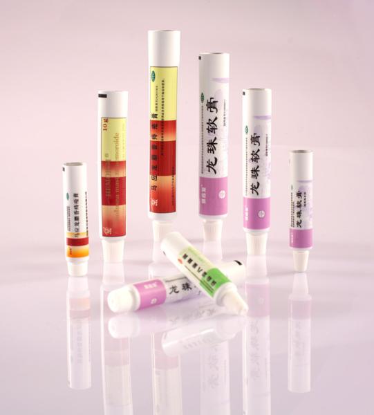 PE Laminated Pharmaceutical Tube Packaging, Composite Tubes For Athlete’s Foot