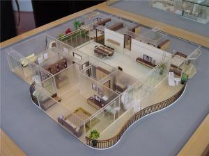 Wholesale Interior House Plan 3D Model , Commercial Architectural Home Design 3d Models from china suppliers