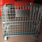Heavy Duty 1000kg Warehouse Storage Cages CE Galvanized Wire