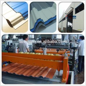 Wholesale high speed pvc asa roof corrugated tile sheet extrusion machinery from china suppliers