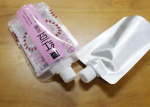 China Custom Printing Leak Proof Transparent Spout Pouch Packaging 50ml - 5000ml on sale