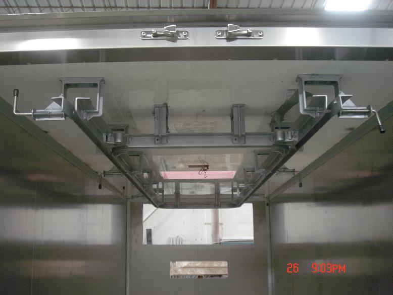 Refrigerated Meat Transport Truck Body Customizable Size For Stability Consistency