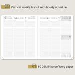 8.75'' X 10.5'' Academic Weekly Monthly Planner 12 Month Design
