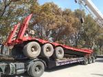 Hydraulic Used Lowbed Semi Trailer Good Condition 120 Ton 100 Ton 40 Ton