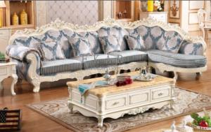 Wholesale Hot sale latest design large fabric corner sofa from china suppliers