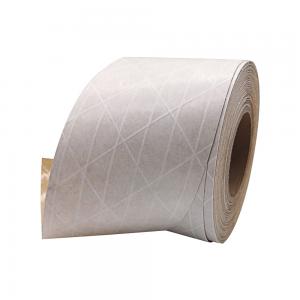 China Self Adhesive Reinforced Kraft Paper Tape Anti Heat For Paper Processing Industries on sale
