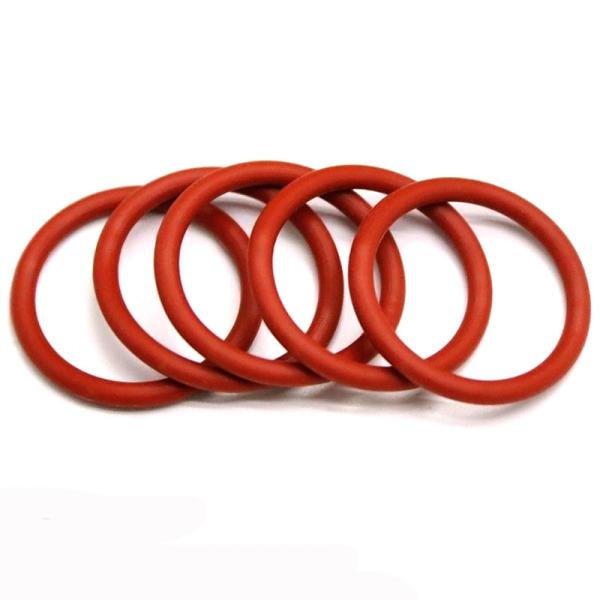 Water/Dust/Oil Proof Red Silicone Rubber O Ring Payment Term 30% Deposit 70%