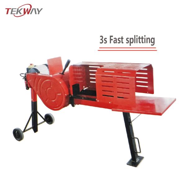 7 Ton 10 Ton 22 Ton Mechanical Wood Splitter With 1500W Motor 520mm Splitting
