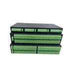 KEXINT 4 X 8 SC APC Fiber Optic PLC Splitter 1U ODF 19 Inch Rack Fiber Optic
