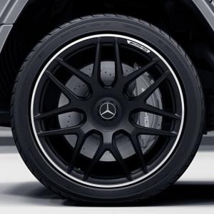 Wholesale Black Cross Spoke 66.6 Hole 5x112 22 Inch Rims G Class W463A from china suppliers