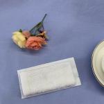 Lemon Scent White Facial Airline Wet Towel