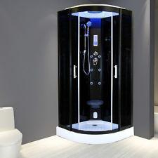 Wholesale Large Corner Steam Shower Units , Hydrotherapy Shower Enclosures With Jets from china suppliers