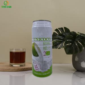 Wholesale Coconut Milk Powder Round Tin Cans 960g CMYK 4C For Beverages Drinks from china suppliers