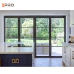 Aluminum Exterior Double Glass French Entry Door Swing Casement Door